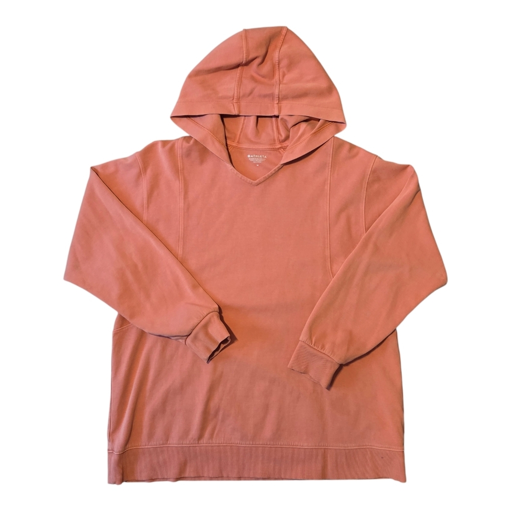 Athleta Longsleeve Pullover Hoodie Women's Sz Med
